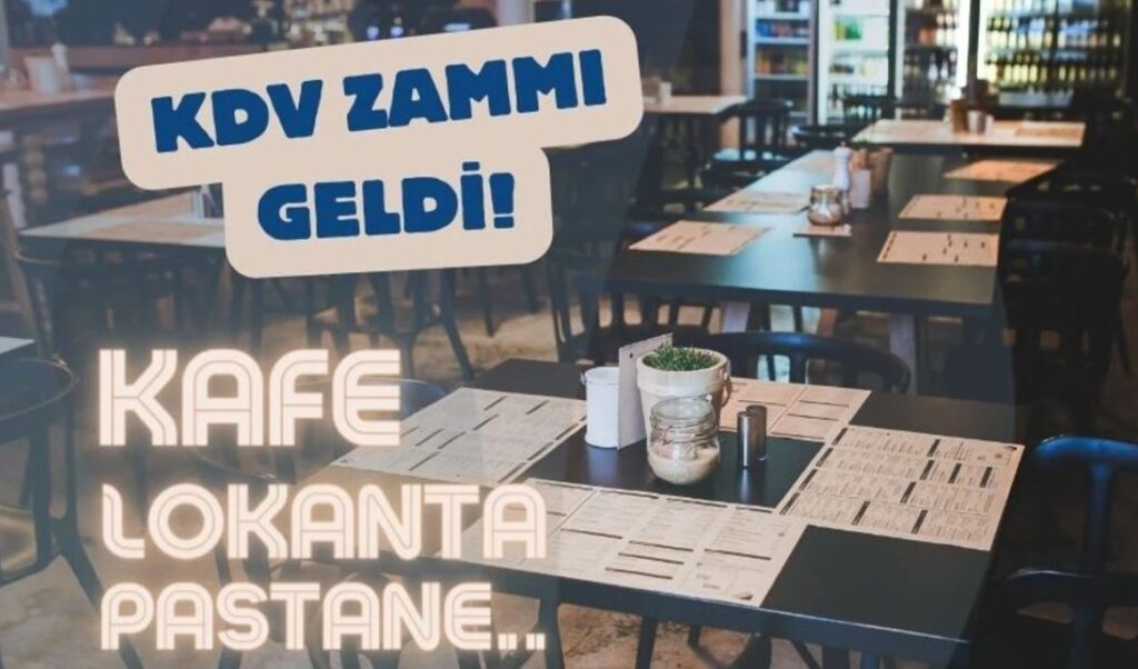 Kafe Pastane Kdv Değişikliği