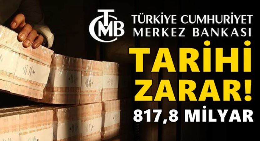 Merkez Bankası 2023 Zararı