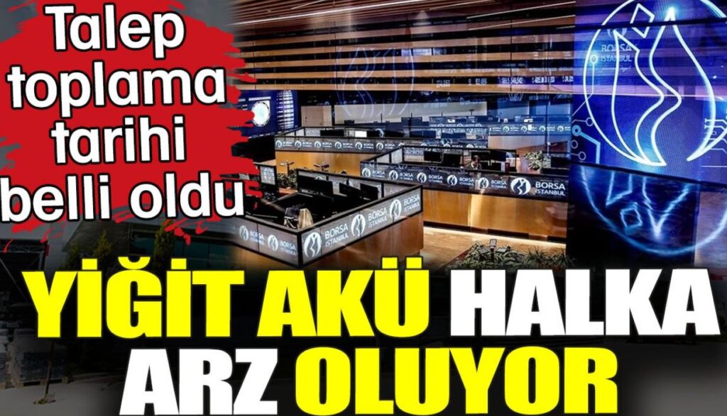 Yiğit Akü Malzemeleri Nakliyat Turizm İnşaat San. ve Tic. A.Ş. Halka Arz